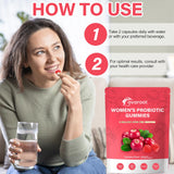 SEYONANA Women's Health Gummies side view showing gummy texture