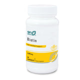 SFI Health Biotin 5000 mcg supplement capsules front view