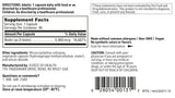 SFI Health Biotin 5000 mcg supplement capsules on a wooden table