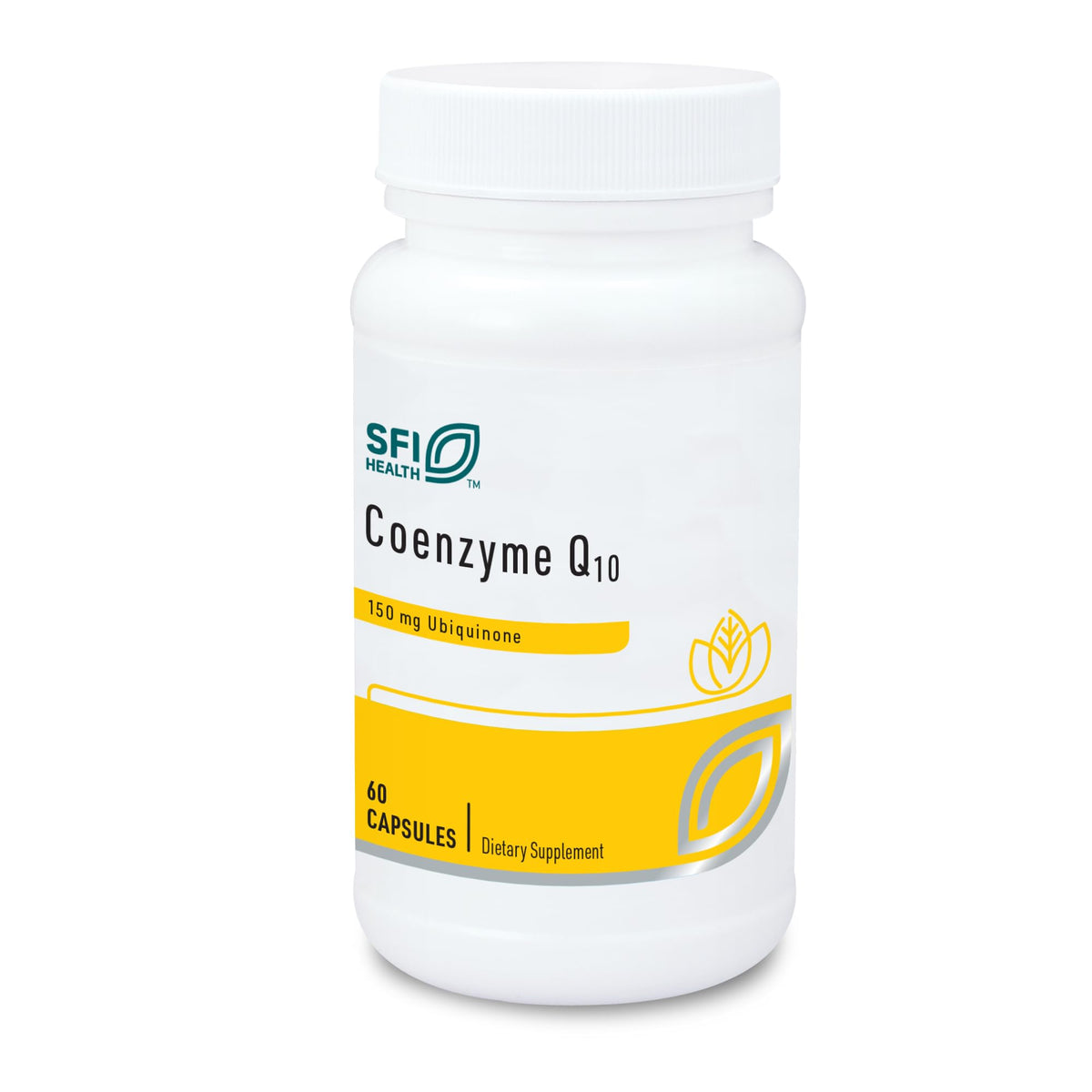 SFI Health CoQ10 150mg Capsules front view