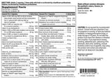 SFI Health Core Multi Multivitamin 120 Capsules nutritional information