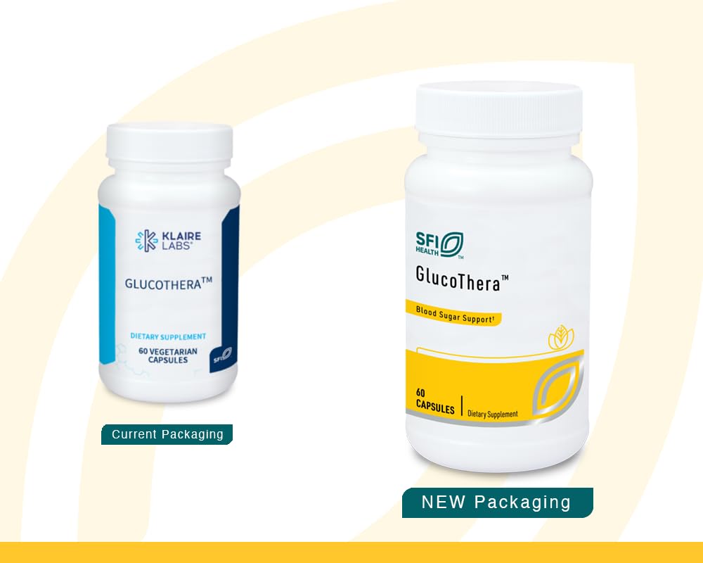 SFI Health GlucoThera Chromium Supplement side view