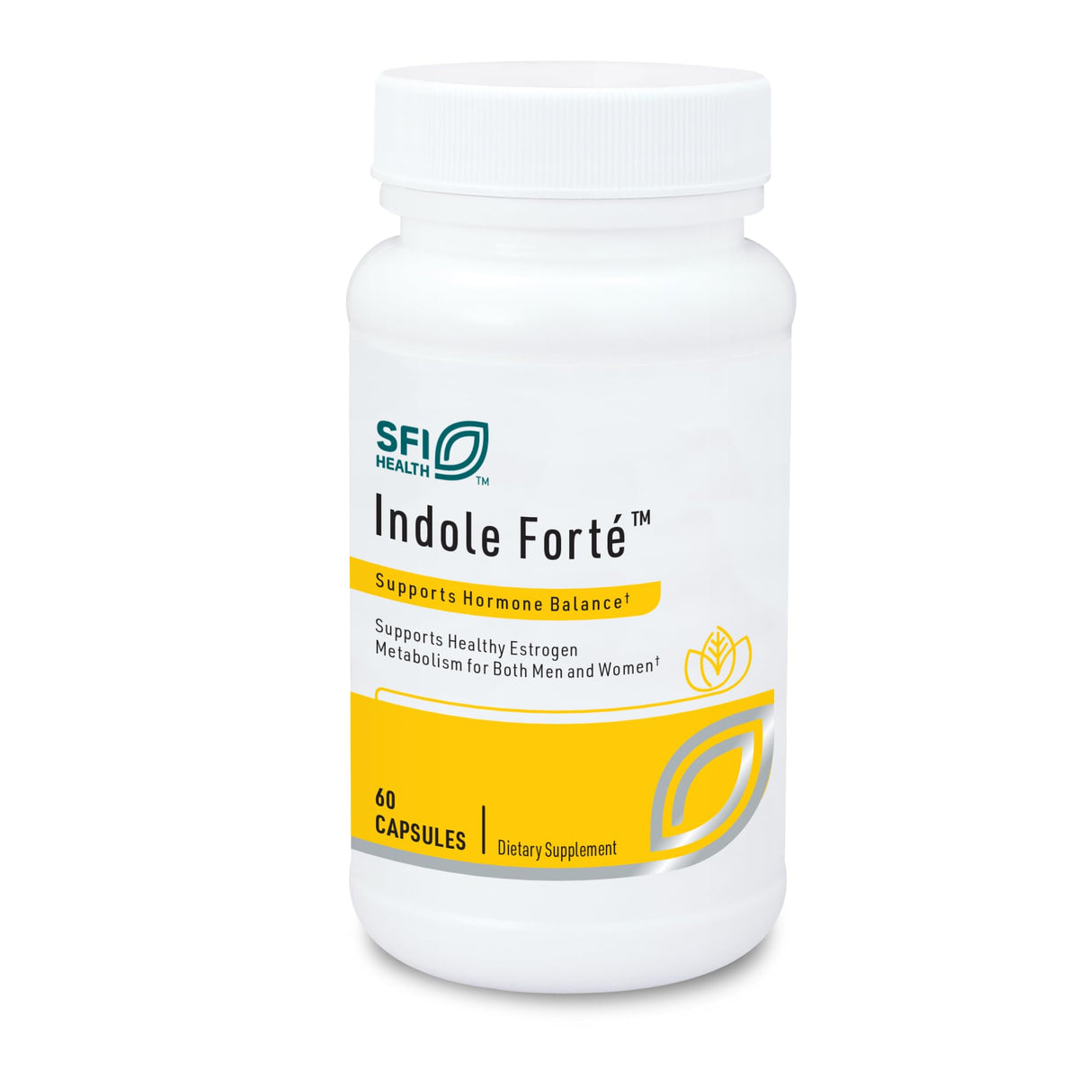 SFI Health Indole Forté 59g front view with label
