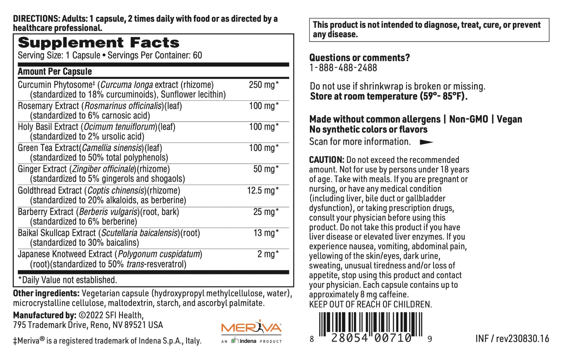 SFI Health InflaThera™ supplement in a lifestyle setting