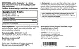 SFI Health L-Glutamine 500mg capsules on a wooden table