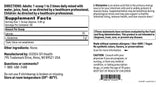 SFI Health L-Glutamine Powder 5000mg nutrition facts