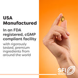SFI Health Melatonin Lozenge dissolving in water