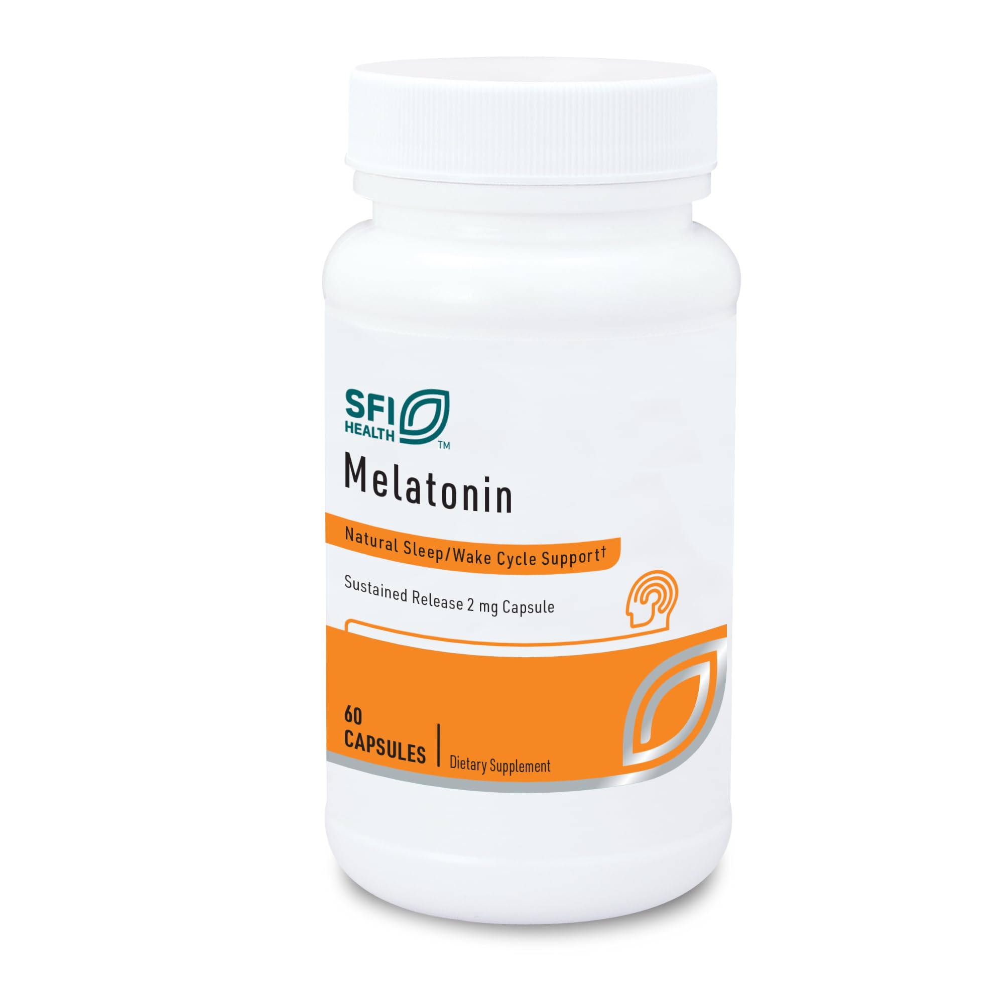 SFI Health Melatonin-SR 60 Capsules front view
