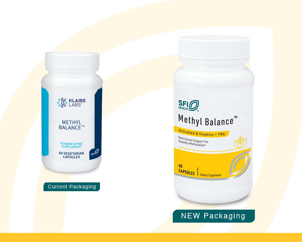 SFI Health Methyl Balance B12 Supplement 60 Capsules side view