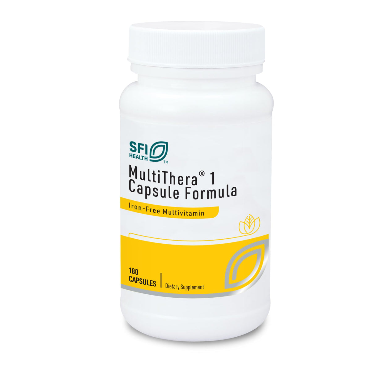 SFI Health MultiThera® 1 Iron-Free Multivitamin Capsules front view