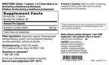 SFI Health N-Acetyl-L-Cysteine 500mg capsules on a wooden table