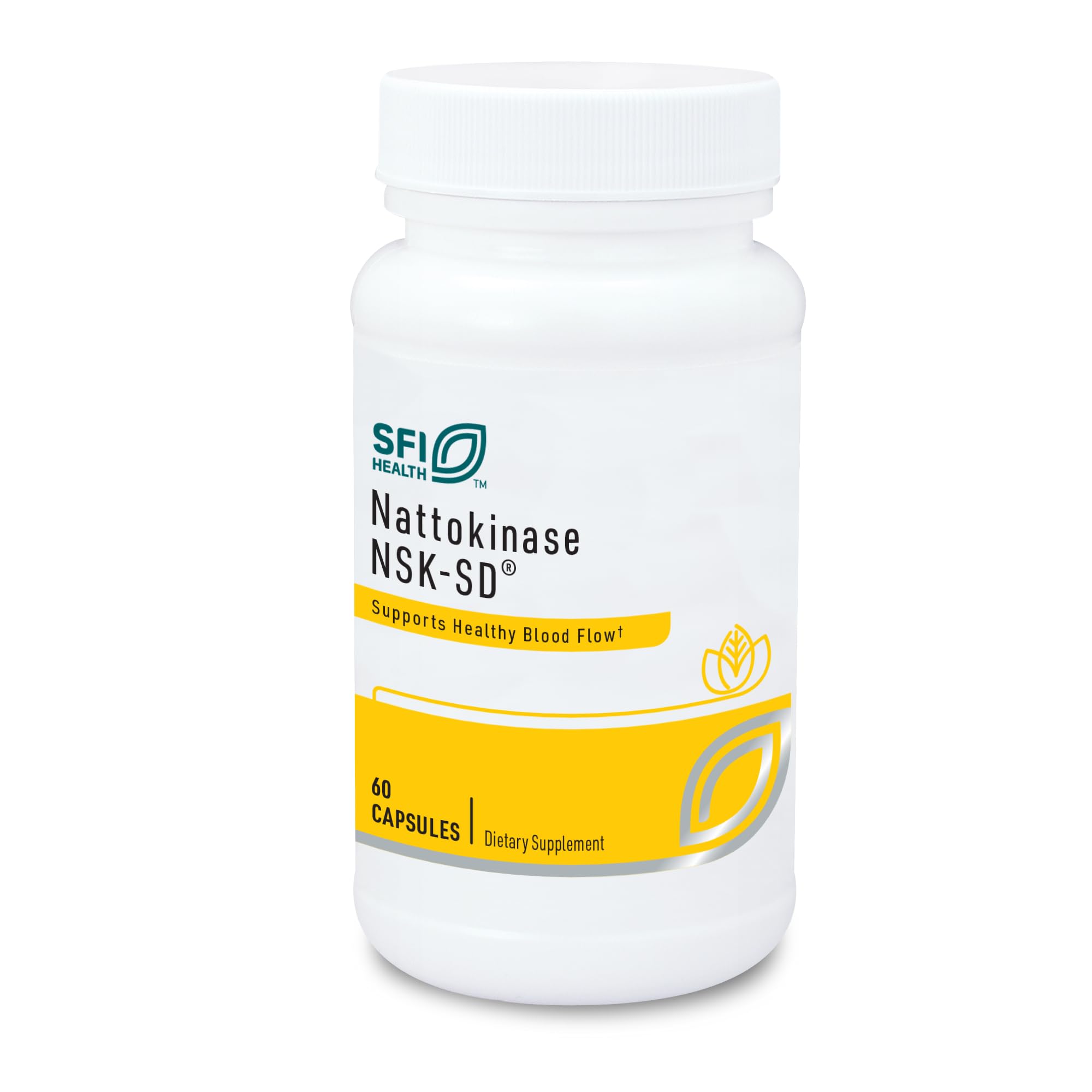 SFI Health Nattokinase Multi-Enzyme Supplement front view