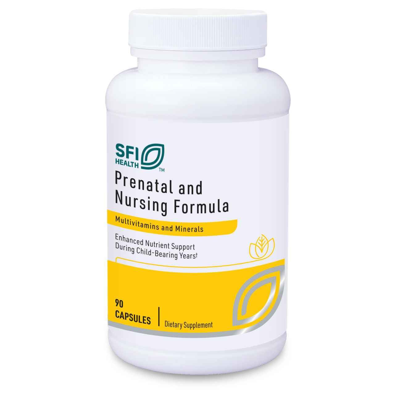 SFI Health Prenatal Vitamins 90 capsules front view