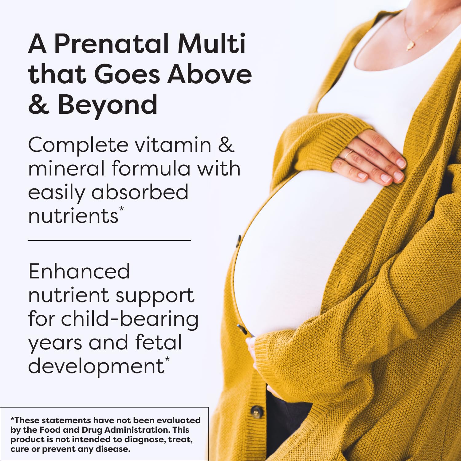 SFI Health Prenatal Vitamins capsules close-up