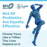 SFI Health Probiotic Capsules back view with supplement facts