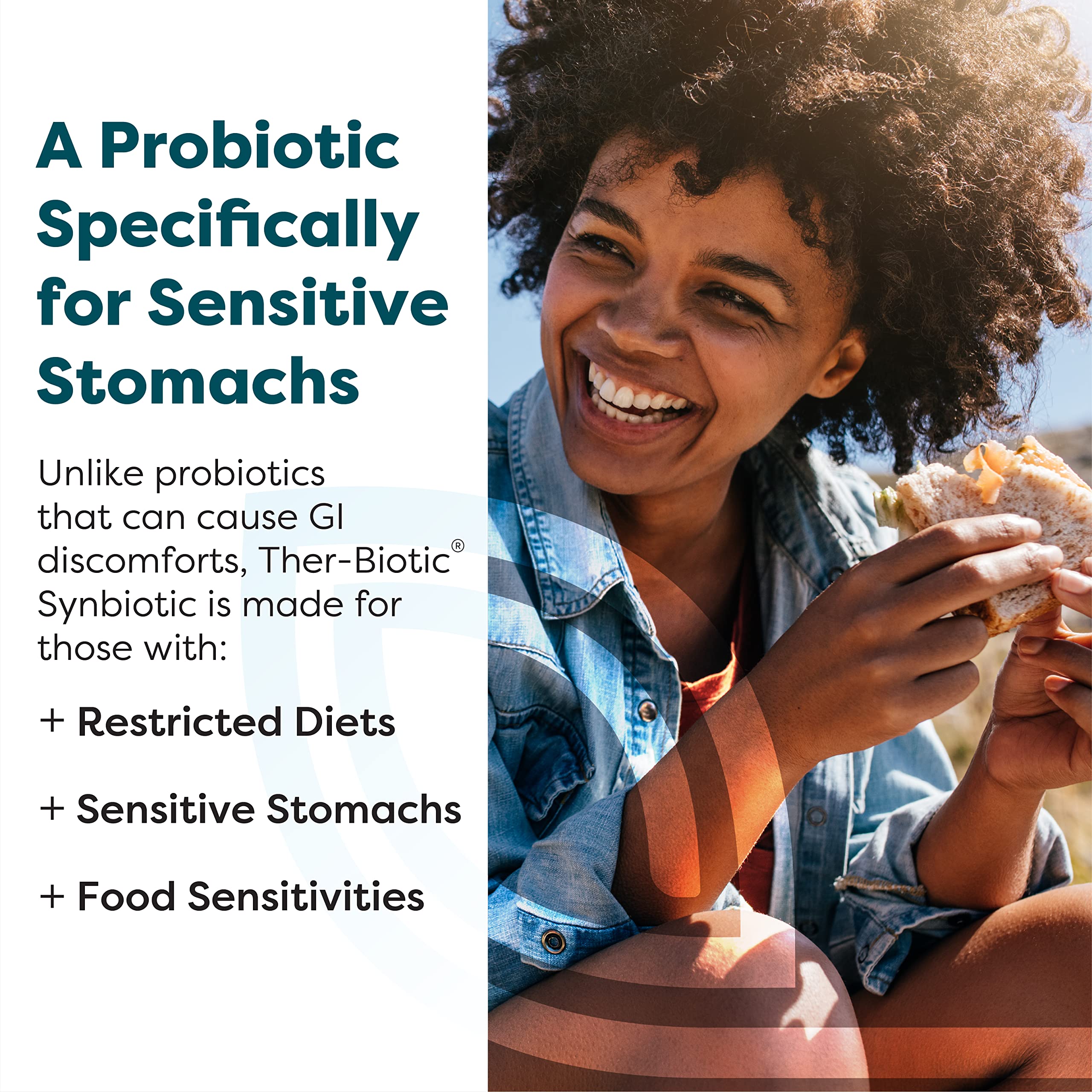 SFI Health Probiotic Capsules close-up of a single capsule