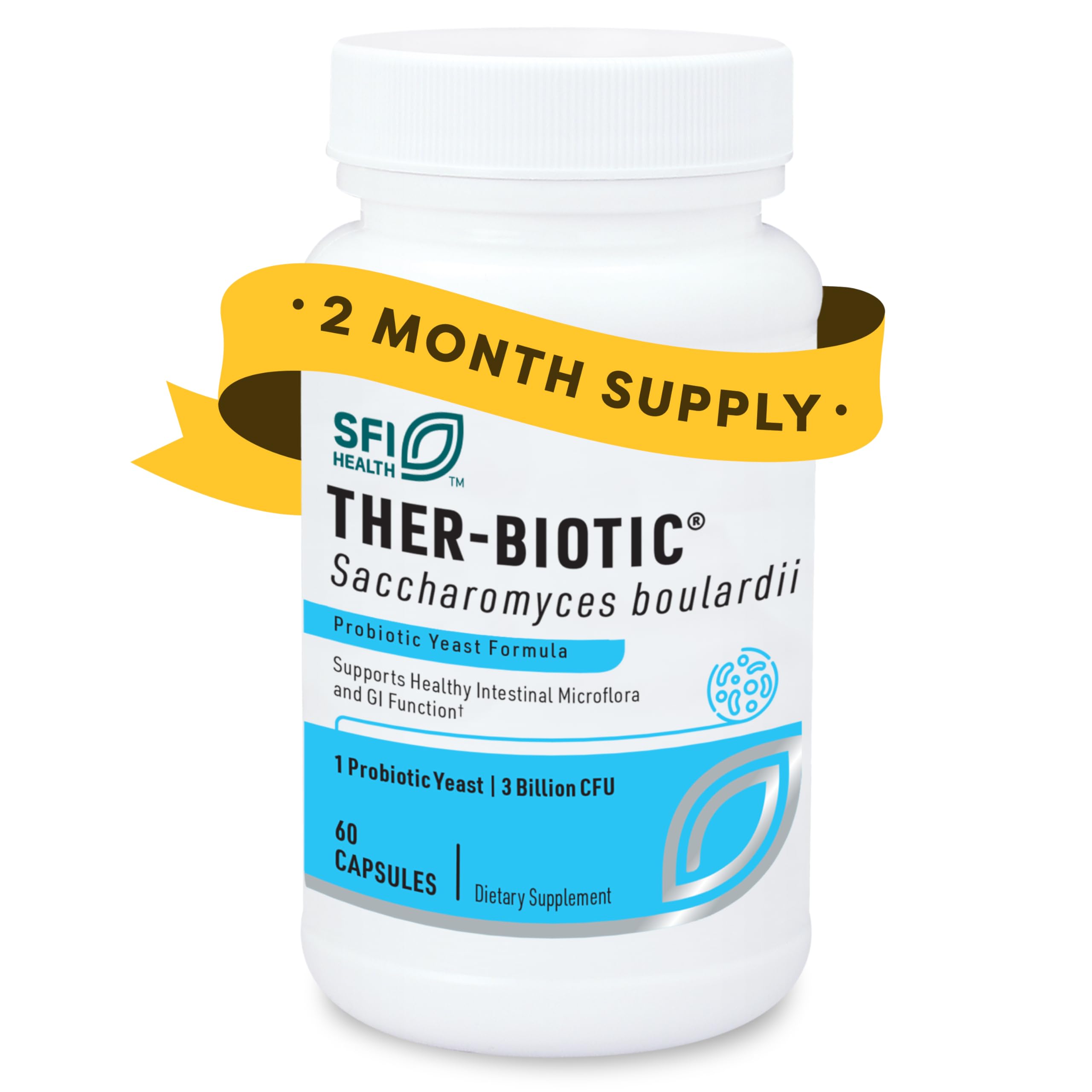 SFI Health Probiotic Capsules front view with packaging