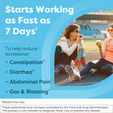 SFI Health Probiotic Capsules opened bottle with capsules