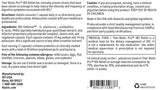 SFI Health Ther-Biotic Pro IBS Relief capsules in a hand