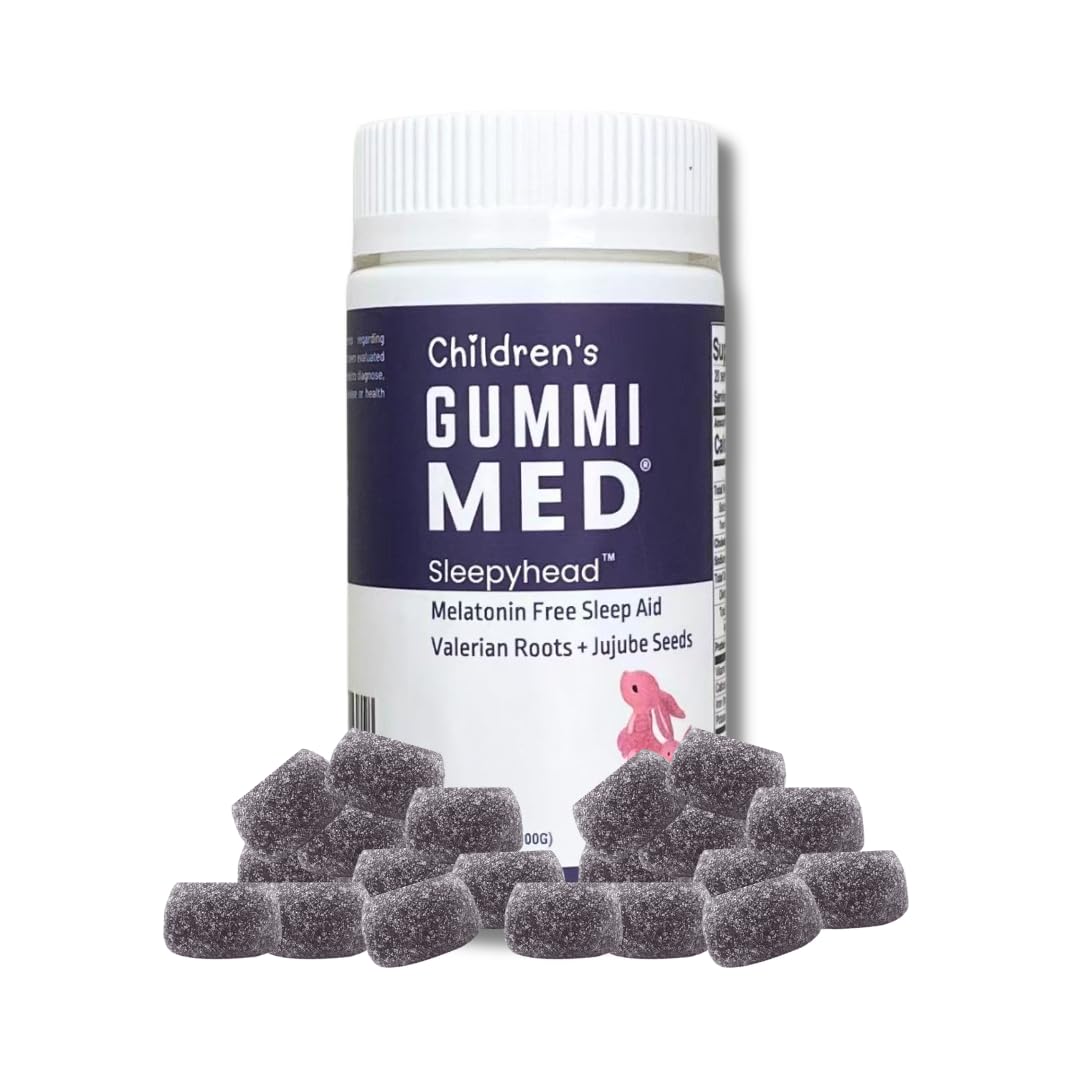 SGC GummiMED Children's Sleepyhead gummies front view with packaging