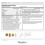 Shaklee 7-Day Healthy Cleanse daily packets layout