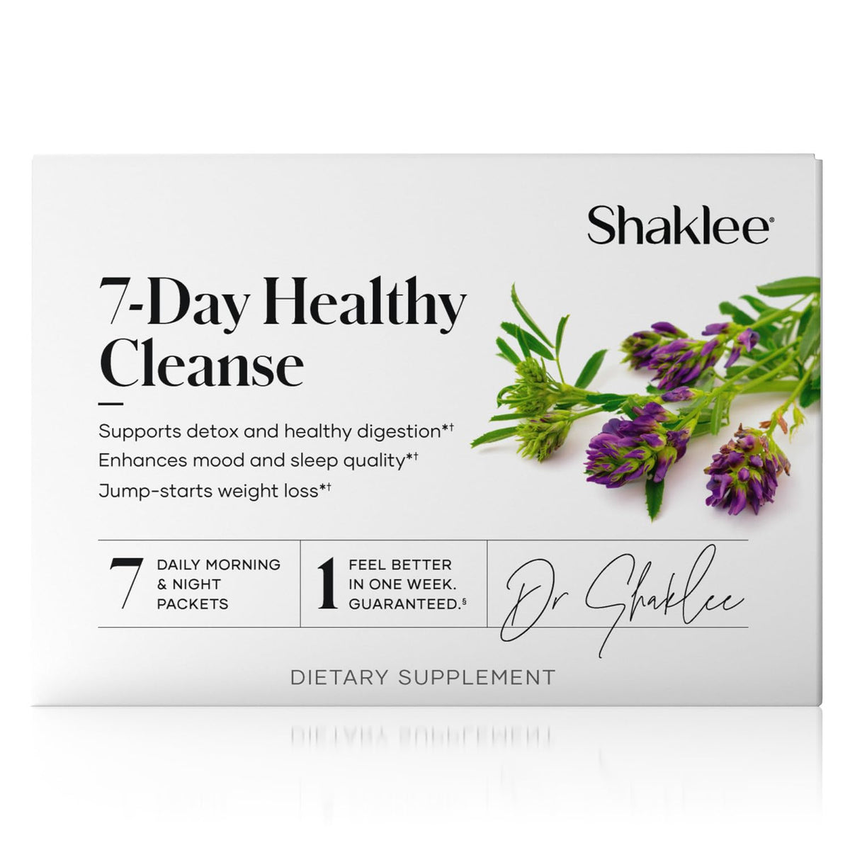 Shaklee 7-Day Healthy Cleanse front view of packaging