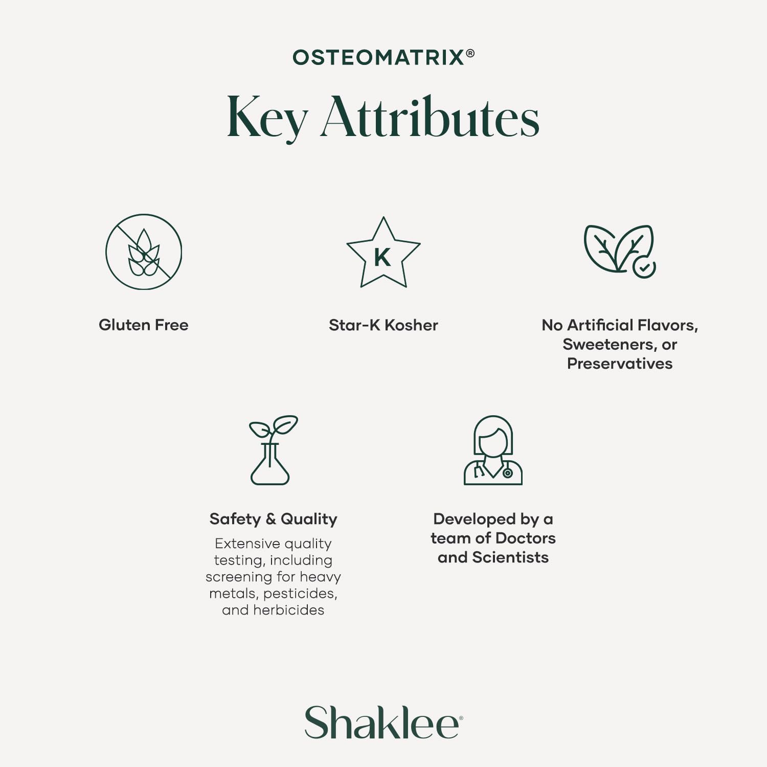 Shaklee Calcium Supplement 1300mg with a measuring spoon for dosage