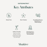 Shaklee Calcium Supplement 1300mg with a measuring spoon for dosage