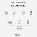Shaklee Calming Blend Supplement back view packaging