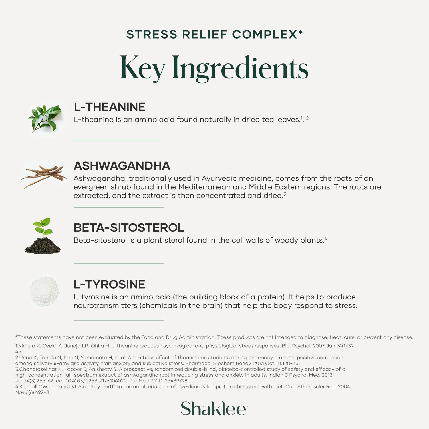 Shaklee Calming Blend Supplement caplet in hand