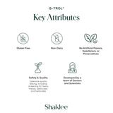 Shaklee CoQHeart with Q-Trol softgels in hand