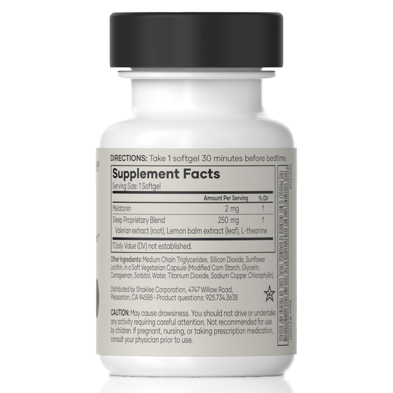 Shaklee Dream Serene Softgels packaging