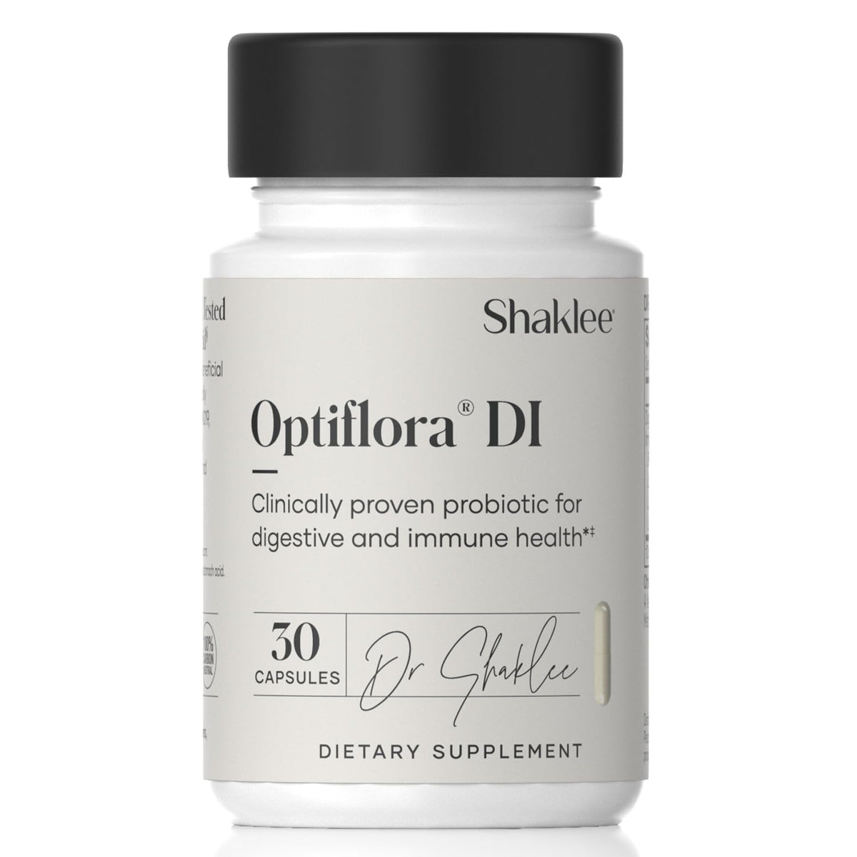Shaklee Optiflora DI Probiotic 30g front view