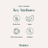 Shaklee Rest & Rewind® Mint Tea Drink Mix being mixed in a cup of warm water