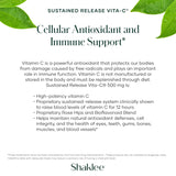 Shaklee Vita-C 500mg capsules on a table