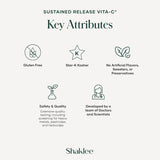 Shaklee Vita-C 500mg capsules with measuring spoon
