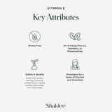 Shaklee Vita-E 400 IU Vitamin E Supplement with grape seed extract
