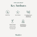 Shaklee Vita-Lea Gold Multivitamins on a kitchen counter