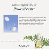 Shaklee VitalMag Magnesium Supplement with a measuring spoon