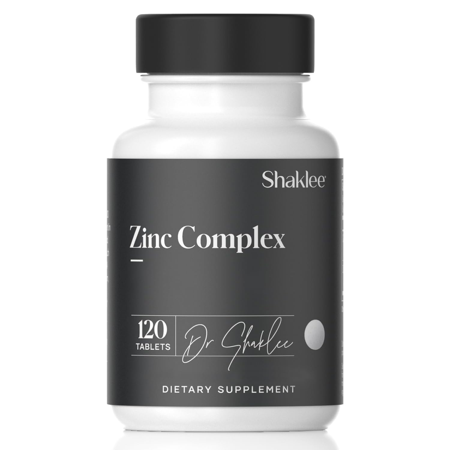 Shaklee Zinc Complex 120 Tablets front view