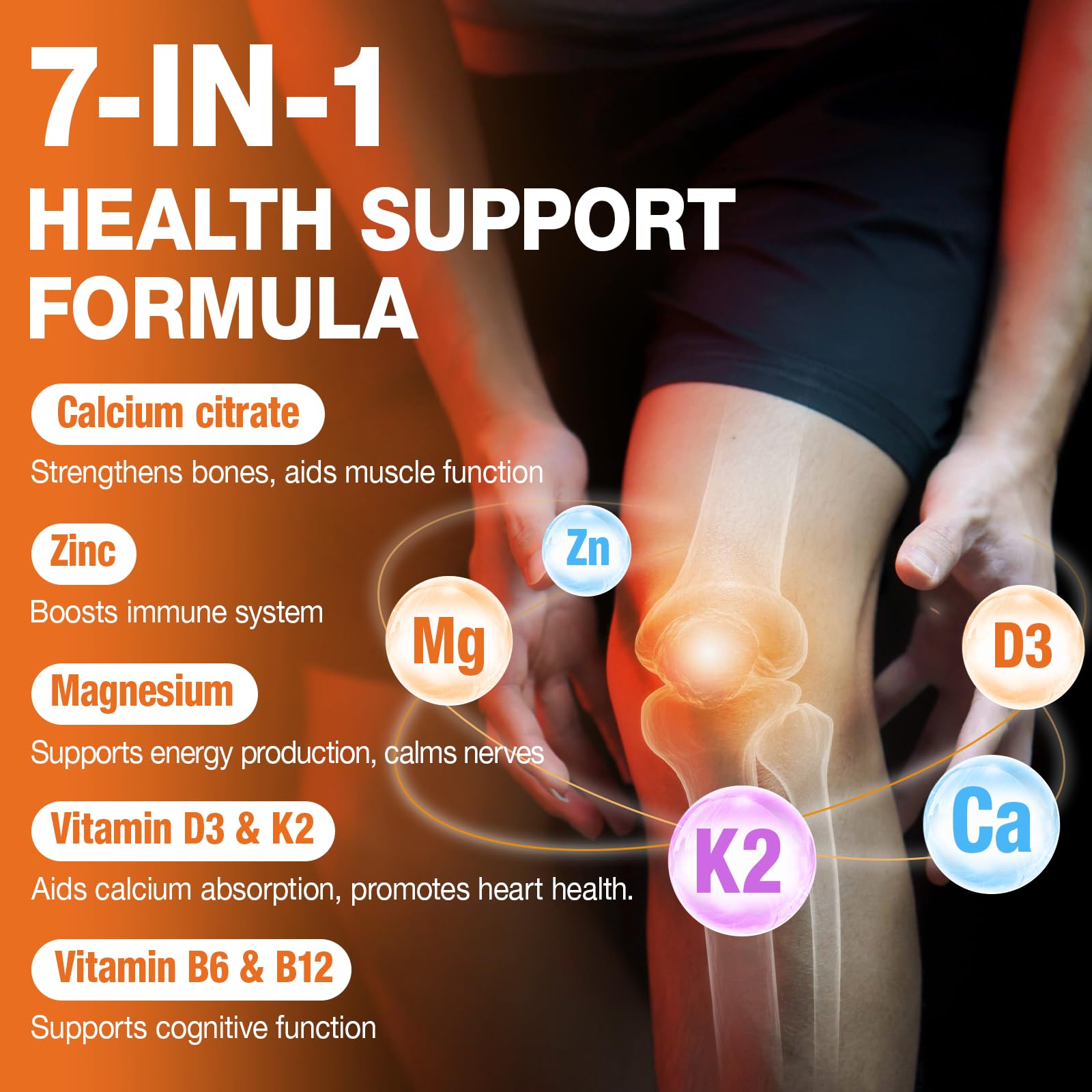 SHAPEINGIRL Calcium Citrate Gummies back view with ingredient list