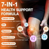 SHAPEINGIRL Calcium Citrate Gummies back view with ingredient list