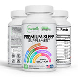 Sharalore 13-in-1 Natural Sleep Aid Capsules front view