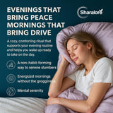 Sharalore 13-in-1 Natural Sleep Aid Capsules on a wooden table