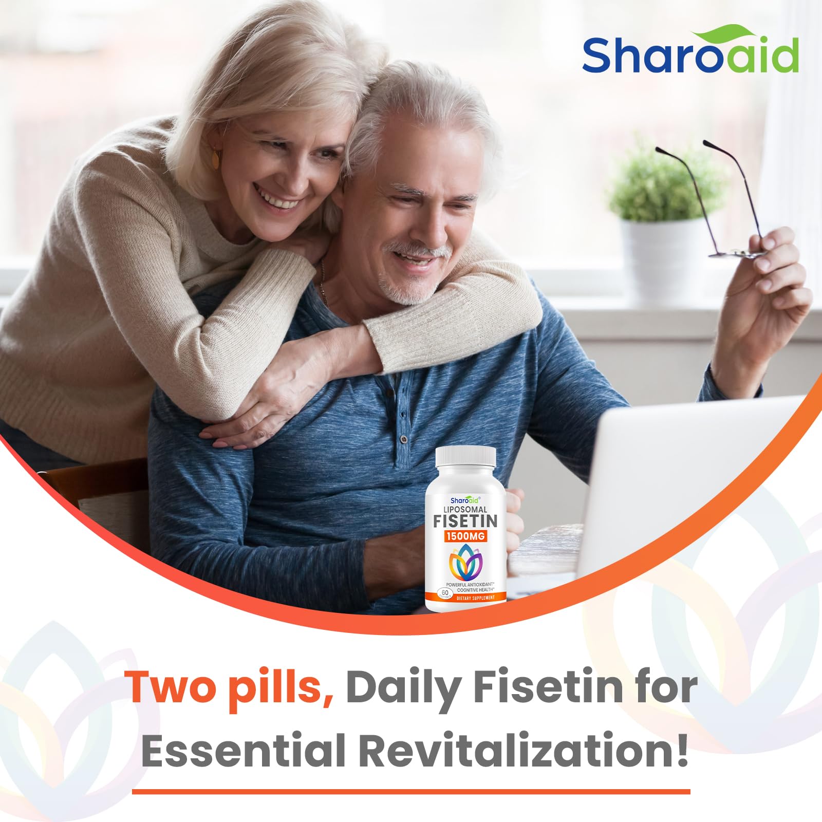 Sharoaid Liposomal Fisetin 1500mg softgels nutrition facts