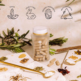 Shedavi Hair + Skin + Nails Herbal Vitamin packaging details