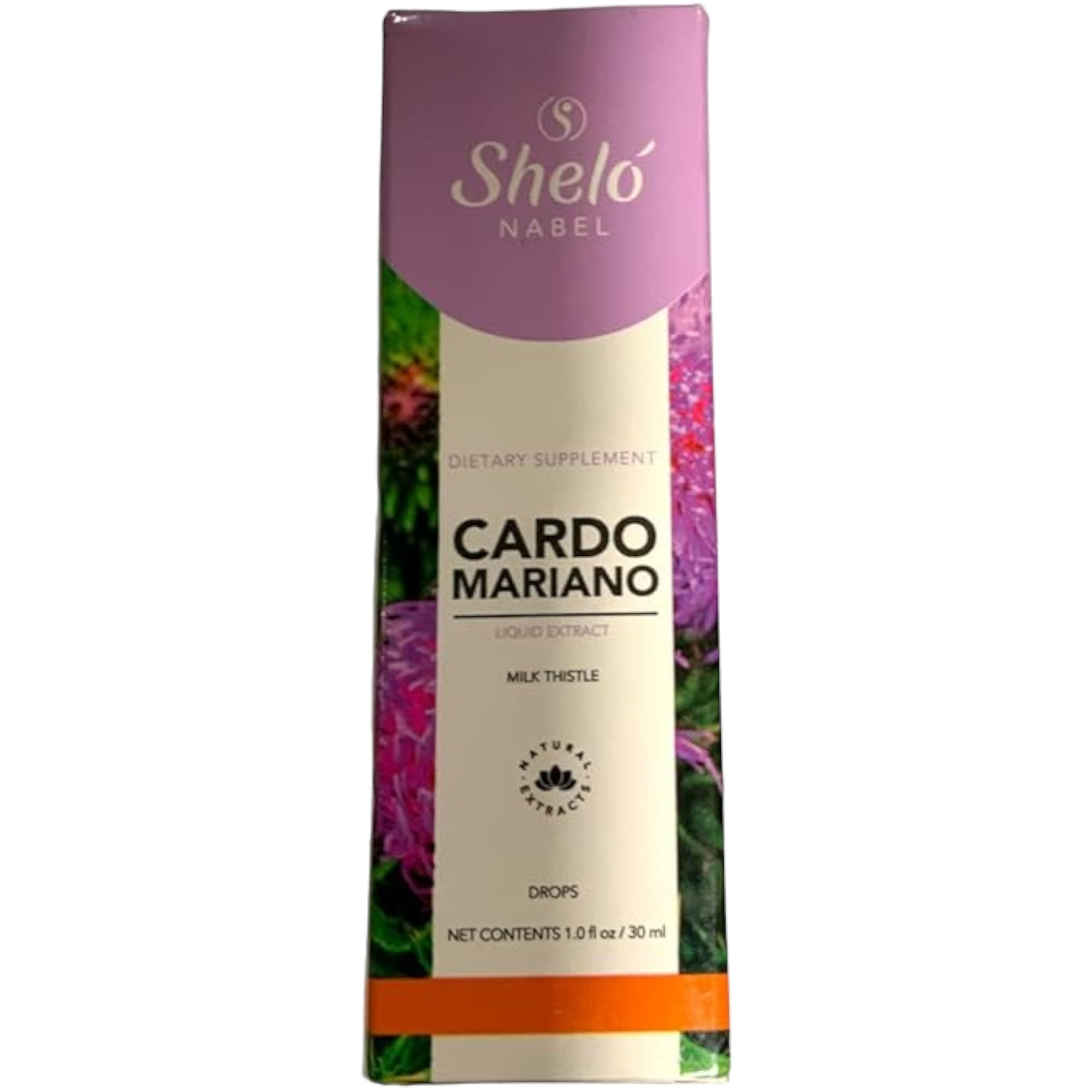Sheló NABEL Milk Thistle 30ml bottle with dropper