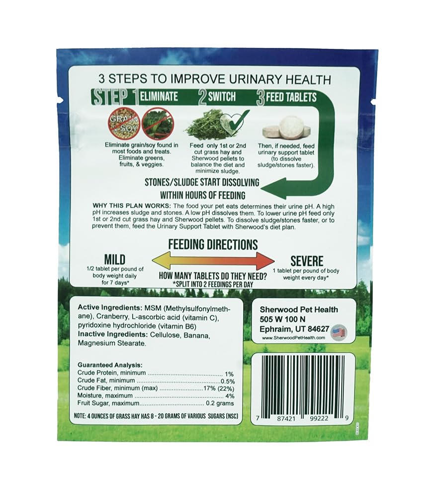 Sherwood Pet Health Urinary Support Tablets packaging