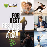 SHEVAT VITAMINS Shilajit Capsules 500mg nutrition facts