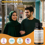 SHIFAA NUTRITION Calcium Magnesium Vitamin D3 Supplement capsule close-up